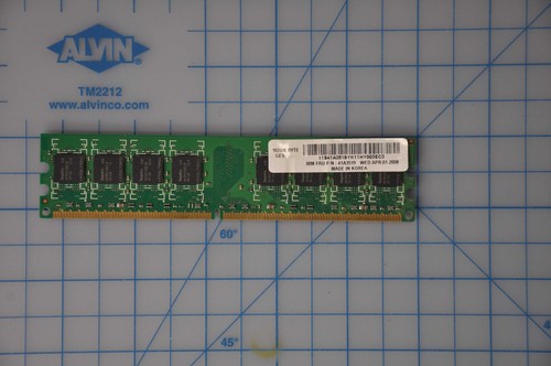 IBM 742 E42 C42 78 DDR2 1 GB DIMM 240PIN-533 MHz/PC2-4200 Memory Grade A 41A3519 - Picture 2 of 2