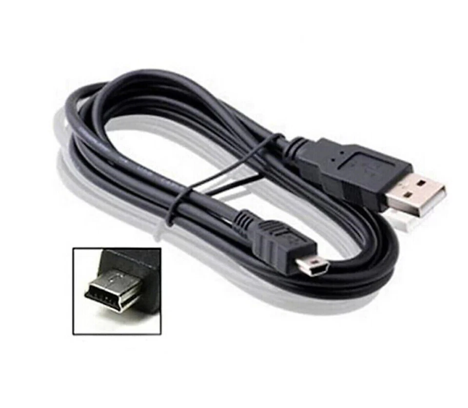 CORDON USB 2.0 Type A male vers Mini B male câble de chargeur de données - Photo 1/3