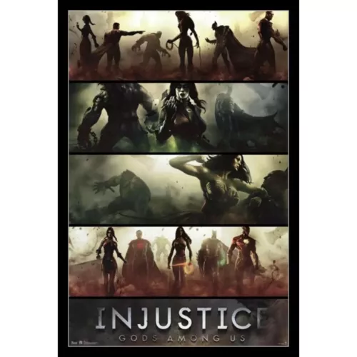 Trends International DC Injustice: Gods Among Us Banner 24" x 36" Poster - New