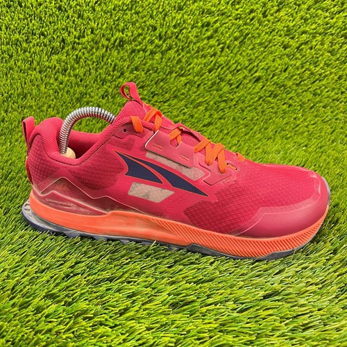 Altra Lone Peak 7 Womens Size 9 Red Pink Running Shoes Sneakers