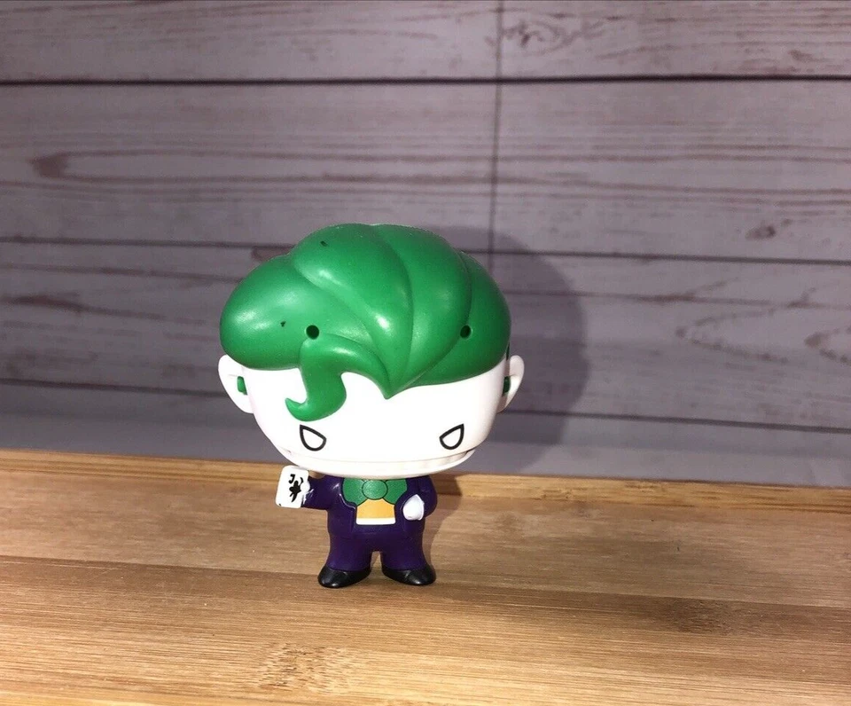 2021 Burger King DC Comics JUSTICE LEAGUE The Joker Toy BK Batman Villain 3" - Image 3 of 4