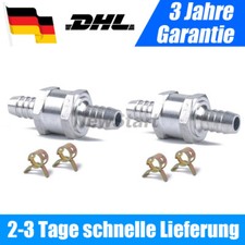 2X 8mm Rückschlagventil Benzin Diesel Krafts...