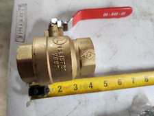 TrimFit 06-846-00 1-1/2" FNPT x FNPT Threaded Brass Ball Valve Brand New