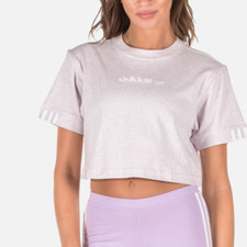 Adidas Women  s Crop T-Shirt DU2341 Size X-Large