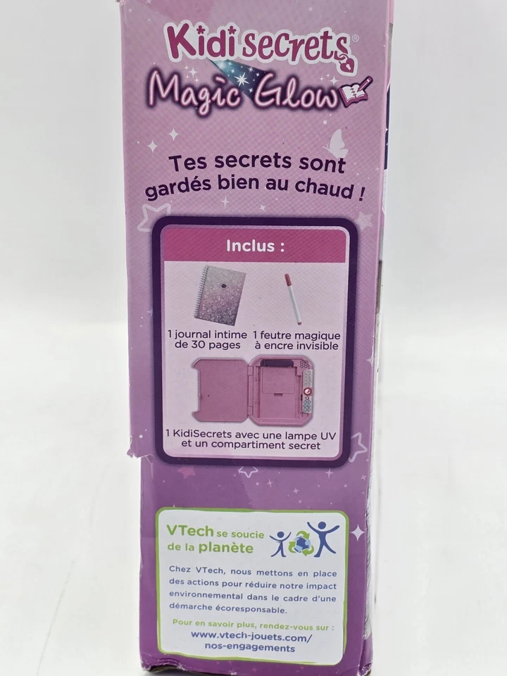 VTech - KidiSecrets Magic Glow - Elektronisches Tagebuch für Kinder französisch - Bild 4 von 4