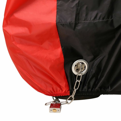 XXL Motorcycle Bike Cover Waterproof Outdoor Storage Sun Rain Dust UV Protector - Picture 12 of 12
