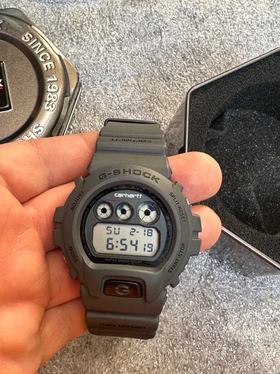 CASIO G-SHOCK DW-6900FS carhartt Limited Edition dw-6900 CASIO G-SHOCK DW-6900FS carhartt Limited Edition dw-6900