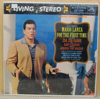 For The First Time - Mario Lanza - Original Soundtrack - RCA Victor  (Reissue)