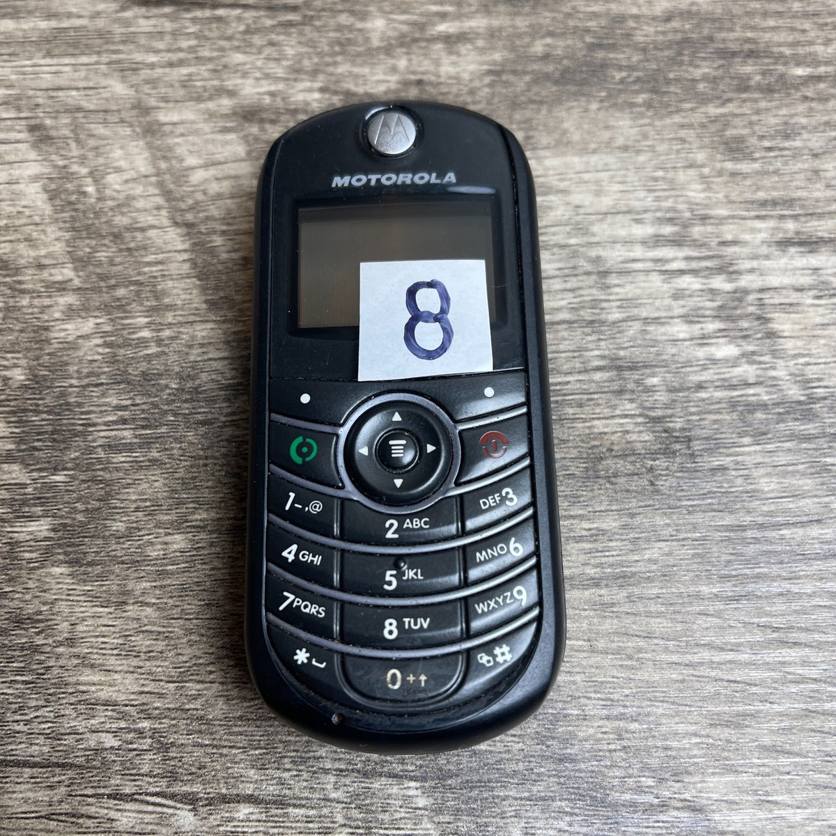 Motorola C139 Black Color Display Single-SIM Composer GSM Cellular
