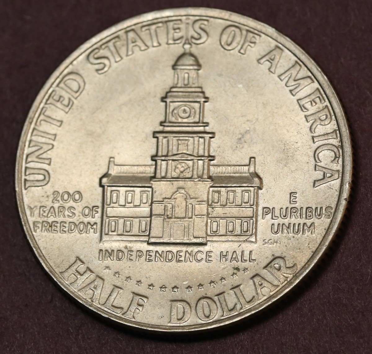 ヘナ 1976 $0.50 Kennedy Half Dollar 1776-1976 Bicentennial issue