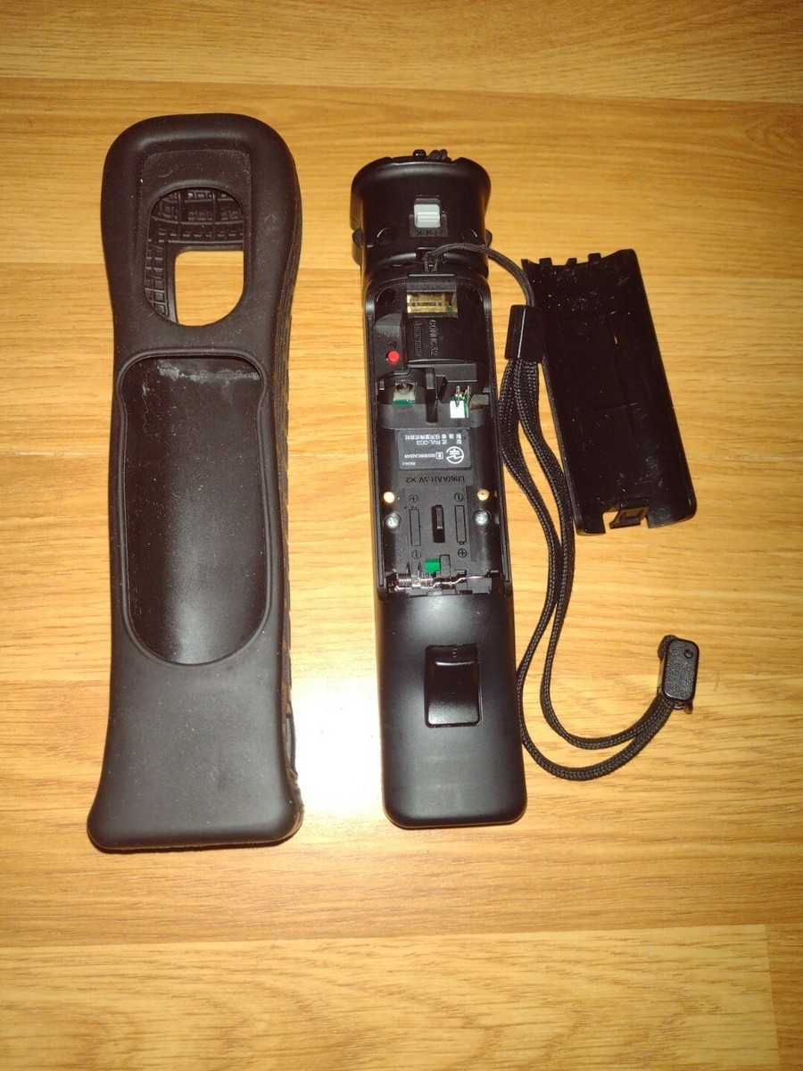 Nintendo Wii Console Black ( USED) D-63760 RVL-001 (EUR) + Read
