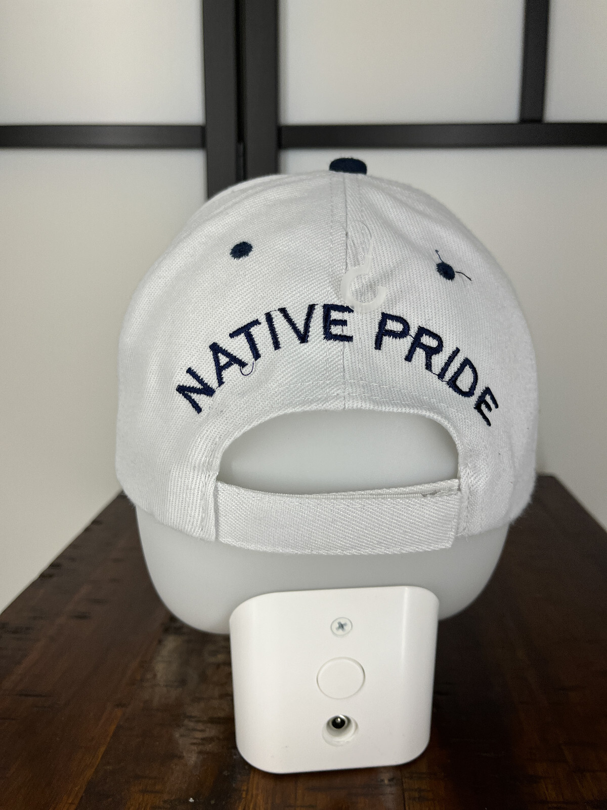 Native Pride Feather Hat Cap Strap Back Adult One… - image 6