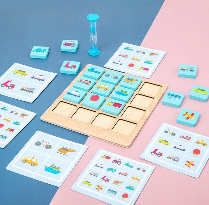 Preschool Board Games Set