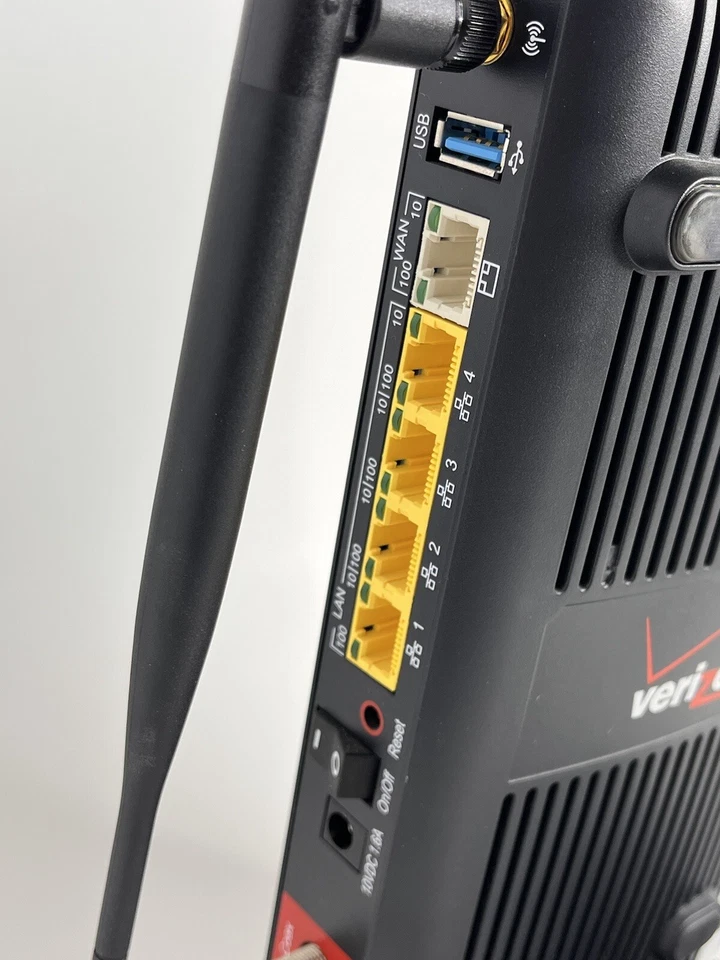 Verizon Fios Quantum Gateway 4-Port Wi-Fi Router - Black (FIOS-G1100) - Image 3 of 4