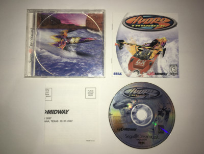 Hydro Thunder Sega Dreamcast US NTSC-U MIDWAY Boxed & Instructions Reg WITHDRAWN