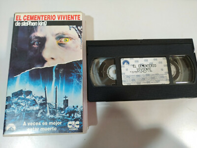 El Cementerio Viviente Stephen King - Pelicula VHS Castellano