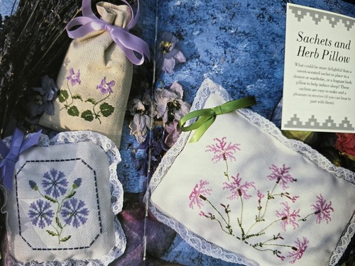 Foxglove Poppy Silverweed Shirley Watts Wild Flowers Cross Stitch Pattern Book - Picture 4 of 11