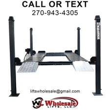 New Daytona 9,000lb 4-Post Parking Lift LFPP9 *Includes Aluminum Ramps*