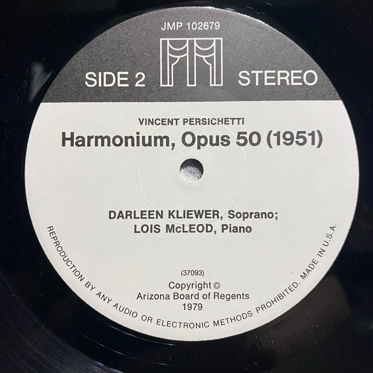 VINCENT PERSICHETTI - PIANO QUINTET / HARMONIUM (VINYL 2LP