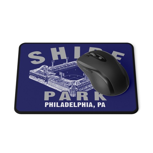 Shibe Park 1909 Gummibasis Computer Mauspad - Philadelphia Phillies Baseball - Bild 4 von 5