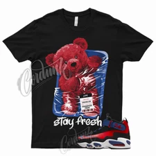 STAY T Shirt for Black USA Griffey Air Max 1 Deep Royal University Red To Match