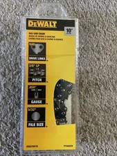 DEWALT 10 in. Gas Saw Chain OEM DXGX700115