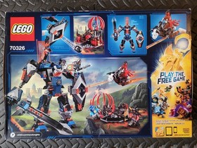 LEGO NEXO KNIGHTS 70326: The Black Knight Mech New & Factory Sealed See Pictures