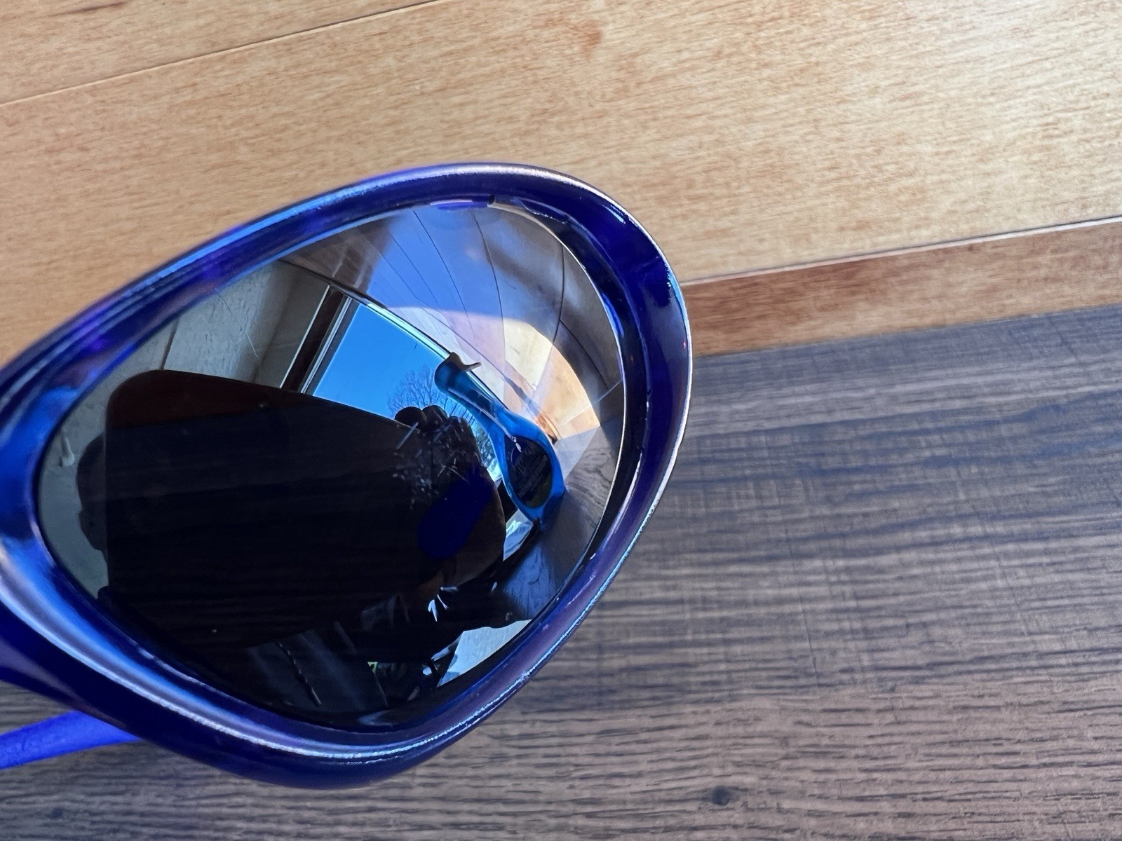 Dragon Rake Sunglasses, Translucent Blue, Grey Le… - image 6