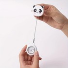1pc Cute Panda Nurse Quartz Pocket Watch Stretch Ribbon World Time Nursing Gift