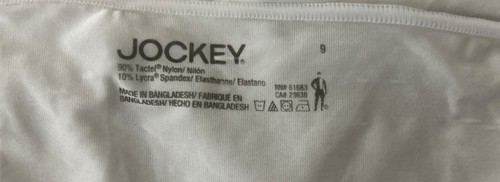 Jockey WomenS 3 Pack No Panty Line Promise Full Brief Panties Basic Size 9 XXL - 第 4/9 張圖片