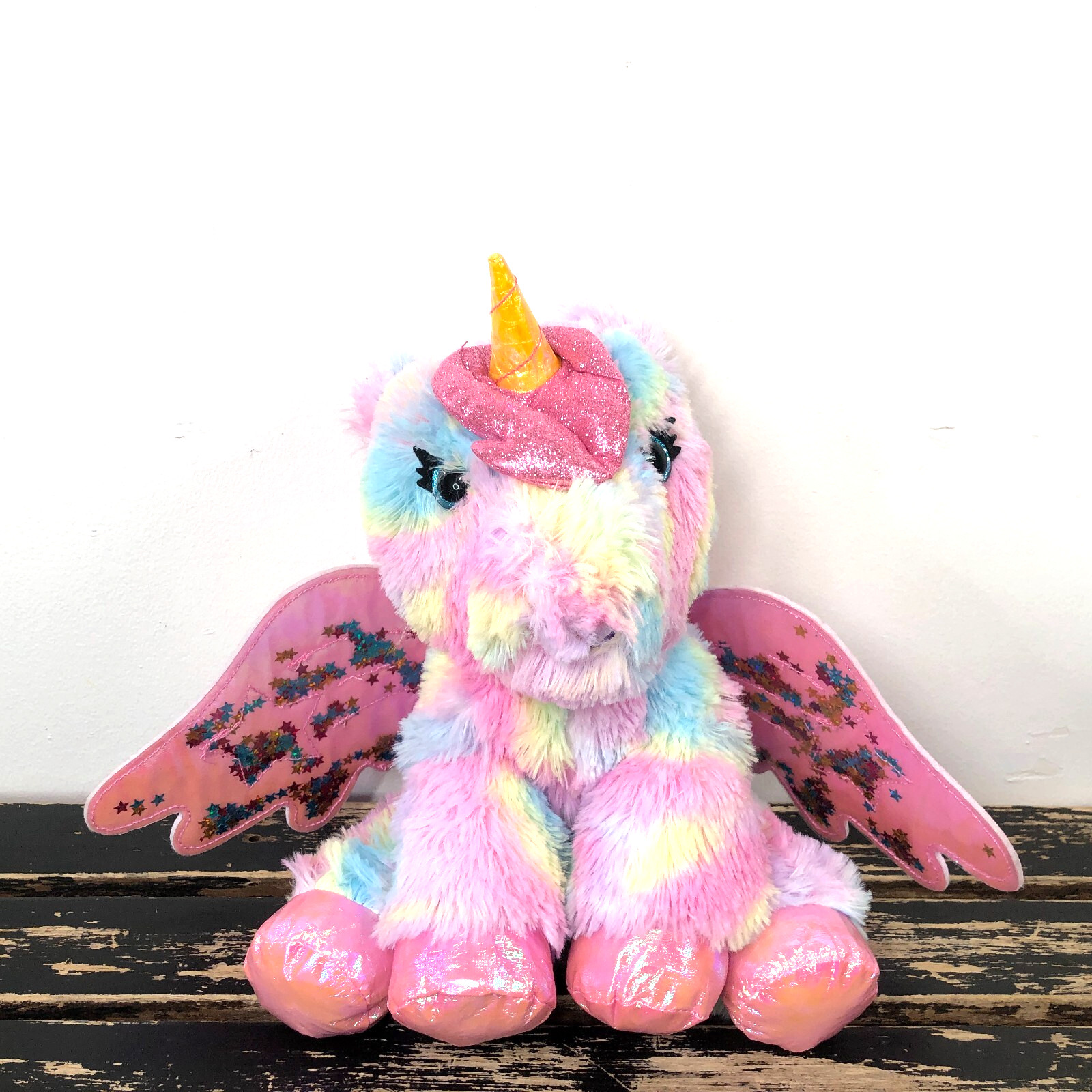 Barbie Unicorn Plush Stuffed Animal Toy Pet Rainbow Mattel 2