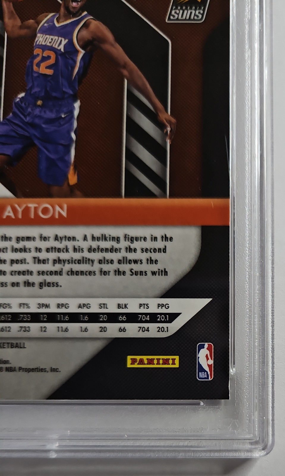 2018 PANINI PRIZM #279 DEANDRE AYTON RED WHITE BLUE ROOKIE PSA 10 GEM MINT SUNS view 10