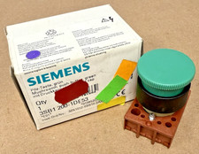 SIEMENS 3SB1 200-1DE53 GREEN MUSHROOM PUSH BUTTON *NEW IN BOX*