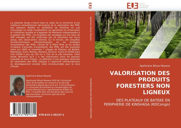 Apollinaire Biloso Moyene | Valorisation DES Produits Forestiers NON Ligneux-image