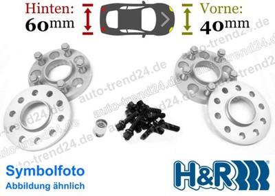 HR Spurverbreiterung VA 40mm & HA 60mm für Bentley Cabriolet 3W_ 11-20