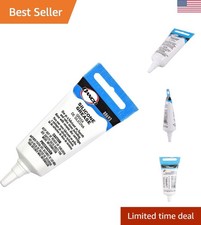 0.5 oz Waterproof Silicone Grease for Faucets - Odorless and Colorless Lubricant