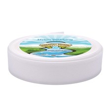1 1/2 Inch White Lite Weight Nylon Webbing, 25 Yards