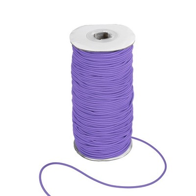 Stretchy String for Bracelets, 2mm Elastic Crystal Thread Cord, Purple
