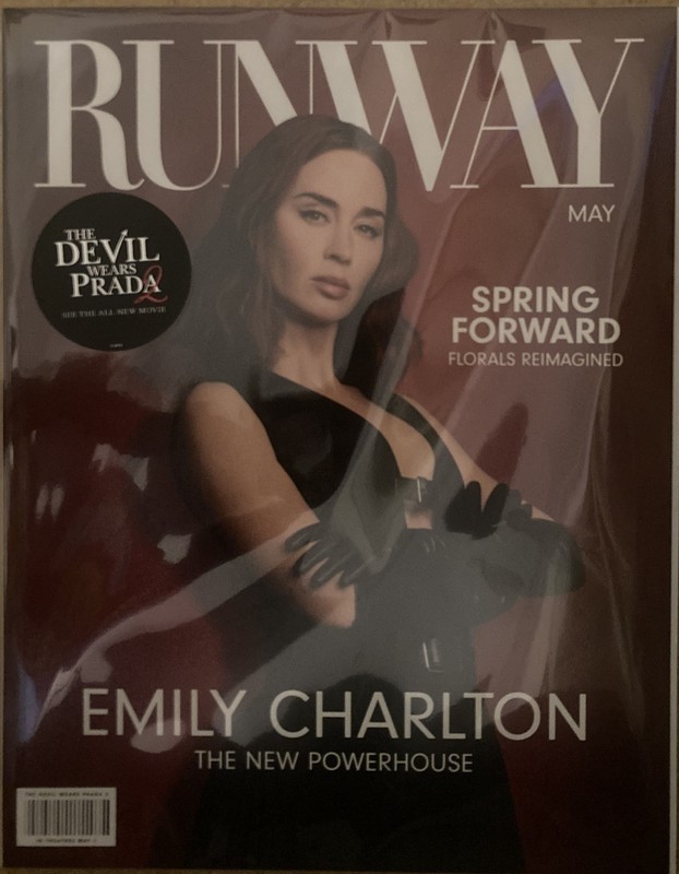 The Devil Wears Prada 2,  Runway magazine, Collectors Advance Copy May 2026 Rare