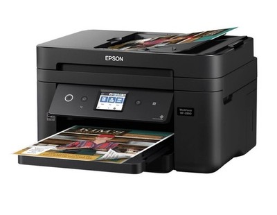 Brand New Epson WorkForce WF-2860 AIO Inkjet Printer with Scanner, Copier, Fax