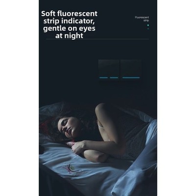 für funk Fernbedienung Schalter RF433 Wandmontage 86 Typ für Lichteinsatz
