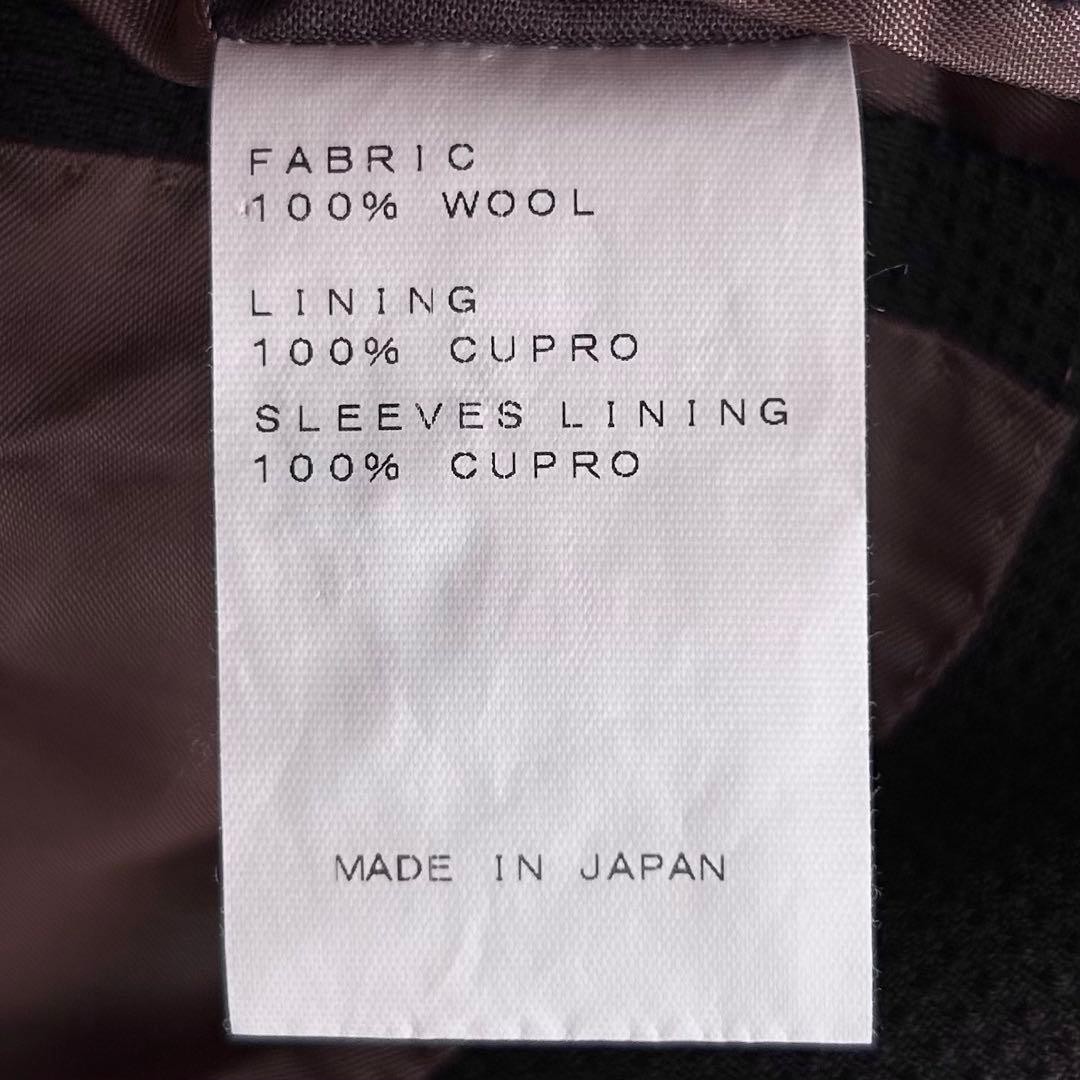 RING JACKET Balloon Wool Tailored Jacket Brown Si… - image 10