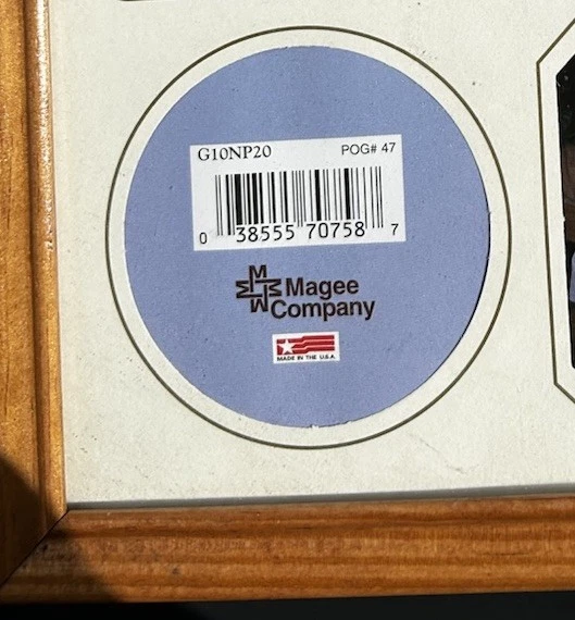 New•Solid Wood 8x10 Family Collage Photo Frame•7 Spaces•Retro 80s Vintage - Image 4 of 4