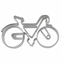 StäDter PräGe-Ausstecher Rennrad Fahrrad Ausstechform PläTzchenform Keks 9 Cm