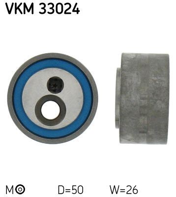 V-Ribbed Belt Tensioner SKF VKM 33024 Fits Citroen Fiat Peugeot 206 306