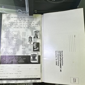 Resident Evil (Sega Saturn, 1997) CIB with Registration Card