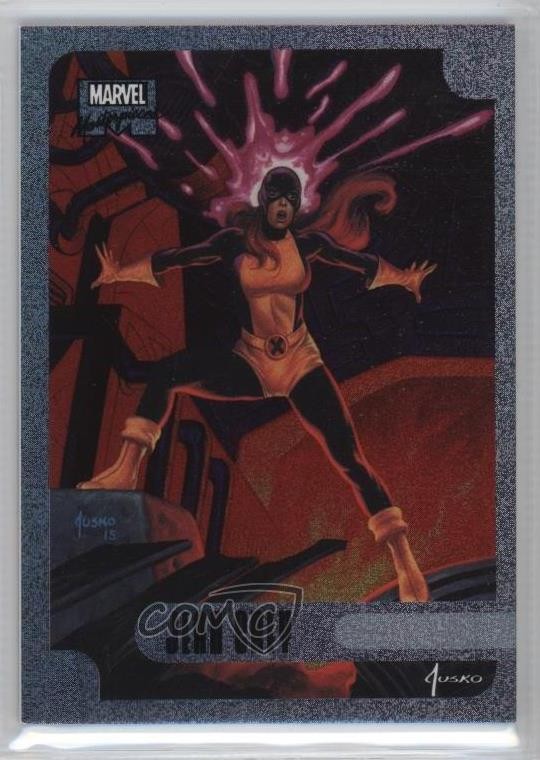 2016 Upper Deck Marvel Masterpieces Holofoil Jean Grey #11 5me