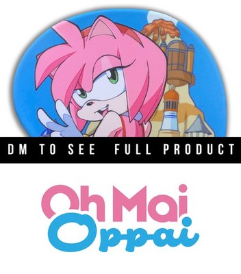 Amy Rose from Sonic the Hedgehog Oppai Mousepad