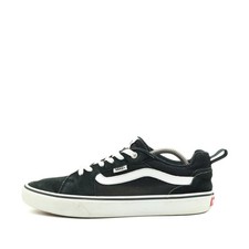VANS Herren Old Skool Sneaker Schwarz/Weiß Passform Skateboard EU 43