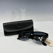 GIANNI VERSACE Black Gold Medusa Vintage Square Sunglasses w/Case from Japan